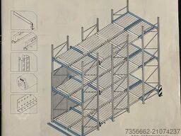 Bito Lagertechnik Paletten Einschubregalanlage PROflow