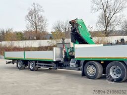 MERCEDES-BENZ ACTROS 2645 * FASSI F345.24 + FUNK + Anhänger