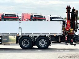 Volvo FH 460 6x2 Baustoff-Pritsche Palfinger/Fassi m...