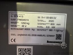 JUNGHEINRICH EFX 413 X + i = Wire Guidance !! Triplex FFL !!