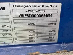 Krone SDP27 Mega / Volume / BPW Axles / Drumbrakes