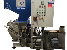 ZERMA Einstufige Schneidmühlenanlage Zuführband - GSE 300/600 - Absauganlage