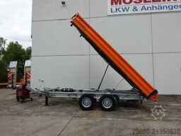 Möslein TTD11- BA Verzinkt  neuer Tandem Kipper Tieflader + Aufsatz