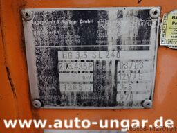 Mercedes-Benz 411 CDI Hagemann Müllaufbau mit Presse und Lifter Müllwagen