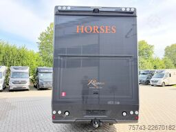MERCEDES-BENZ ATEGO 1021  Roelofsen 3  Pferde  Wohnung Dusche