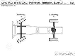 MAN TGX 18.510 XXL / Individual / Retarder / Euro6D...