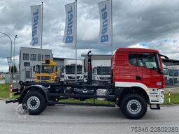 MAN TGM 18.250 4x4 /Abroller/Hiab/NL 9,3 to/3-Sitze