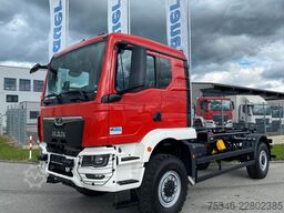 MAN TGM 18.250 4x4 /Abroller/Hiab/NL 9,3 to/3-Sitze
