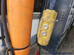 Mercedes-Benz 818 Sortimo Werkstatt Koffer + Kran Seilwinde
