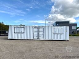  40 Fuß Container High Cube / Seitentür & Fenster