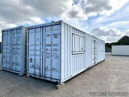  40 Fuß Container High Cube / Seitentür & Fenster