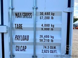  40 Fuß Container High Cube / Seitentür & Fenster