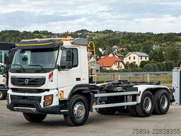 VOLVO FMX 450 * Abrollkipper 5,30 m * 6x4 Top Zustand!