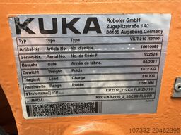 KUKA VKR 210 R2700