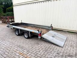 IFOR WILLIAMS Baumaschinenanhänger mit Rampen / 3.500 KG