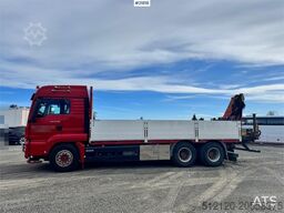 MAN TGS 26.500 6x4 Crane Truck with 19 t/m Rear-Mounte