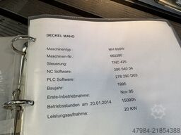 DECKEL MAHO MH 600 B