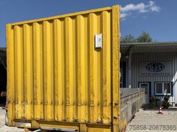 Krone Baustoff Wechselbrücke 7,45m Türen