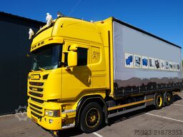 Scania R 450 6x2 BDF Curtainside truck