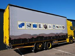 Scania R 450 6x2 BDF Curtainside truck
