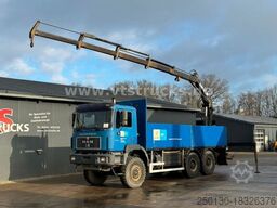 MAN 27.403 6x6 Pritsche + HIAB-Ladekran