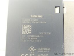 Siemens 6GK5208-0BA00-2FC2 Industrial Ethernet Switch SN: SVPM6196449 - ungbr. -