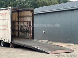 Wiese SA 36 CS-S Tieflader-Auflieger Plane,Rampe