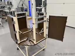 MURO 4 x 5000 A4/HAD 4-station bookbinding press for gluing