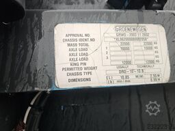 GOENEWEGEN DRO 10-10 B /STEERING AXLE / LOADING LIFT 2000 ...