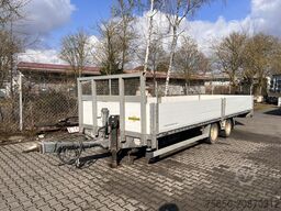 Humbaur HBTZ 137224 14,4 t Tandem- Pritschenanhänger- Tieflader