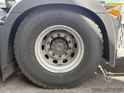 MERCEDES-BENZ ACTROS 2551 6X2, PALFINGER-ABROLLKIPPER MIT SCHROTTKRAN,  LENK-LIFTACHSE, EURO 6
