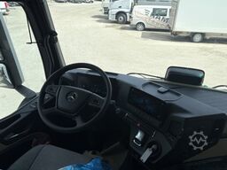 MERCEDES-BENZ ACTROS 2551 6X2, PALFINGER-ABROLLKIPPER MIT SCHROTTKRAN,  LENK-LIFTACHSE, EURO 6