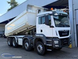 MAN TGS 35.460 155000 km, 8x4 Steel springs, Meiller
