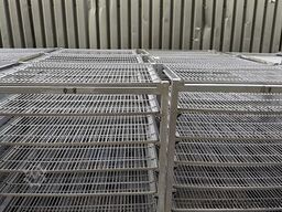 Various Stainless steel mobile racks