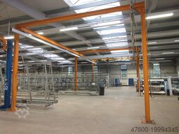 Eepos Portalkran Hallenkran Stahlbau Demag Gis Kettenzug 350Kg 0,35t 15x7m