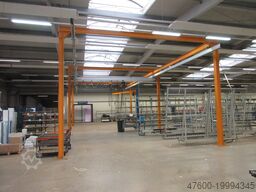 Eepos Portalkran Hallenkran Stahlbau Demag Gis Kettenzug 350Kg 0,35t 15x7m