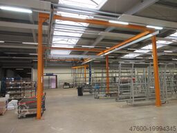 Eepos Portalkran Hallenkran Stahlbau Demag Gis Kettenzug 350Kg 0,35t 15x7m
