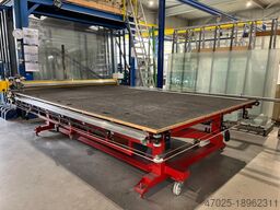 Glasschneidetisch Pannkoke Halbautomatische Schneidtisch 