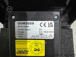 Cyfrowy miernik natężenia promieniowania UV-A MAGNAFLUX UVM3059 Cyfrowy miernik natężenia promieniowania UV-A MAGNAFLUX UVM3059