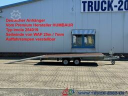 Humbaur Imola Trailer 3.000Kg + Seilwinde 25m / 7 mm