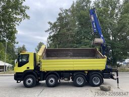 iveco Stralis AD340T41  8x4 *KLIMA*PENZ 10.83H Kran*