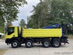 iveco Stralis AD340T41  8x4 *KLIMA*PENZ 10.83H Kran*