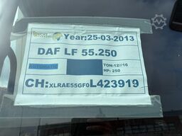 DAF LF 55.250 + lift + euro 5