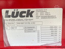 Lück SKF 35 55m³ Stahlmulde Kipper Alcoa