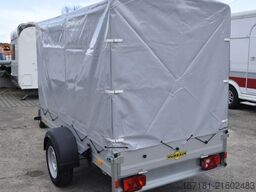 HUMBAUR Startrailer H 132513 mit Plane und Spriegel