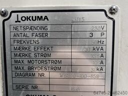 Okuma LU 15 M U1000 MM + bar feeder TwinTurret