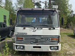 Volvo FL4 Flatbed Truck with HMF Crane – Sold as a Repai