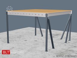 5x5m Lagerbühne , Belastung : 500kg/qm Unterkante: 3m ,ca. 25qm , Systembühne