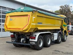 MAN TGS 32.470 8x4 Muldenkipper Schmitz elekt. Plane