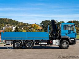 MAN TGA 26.390 * PRITSCHE 5,50 m * 6x4 * KRAN/ FUNK!